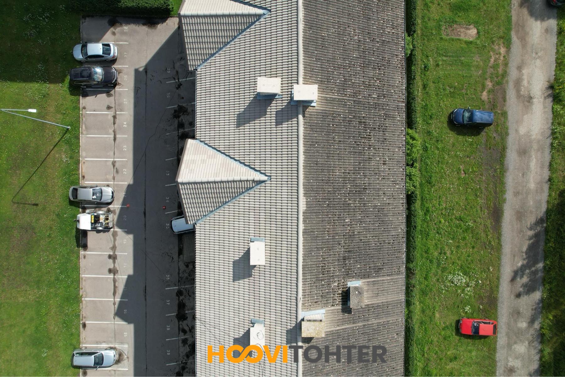 Sammaldunud kivikatuse puhastamine